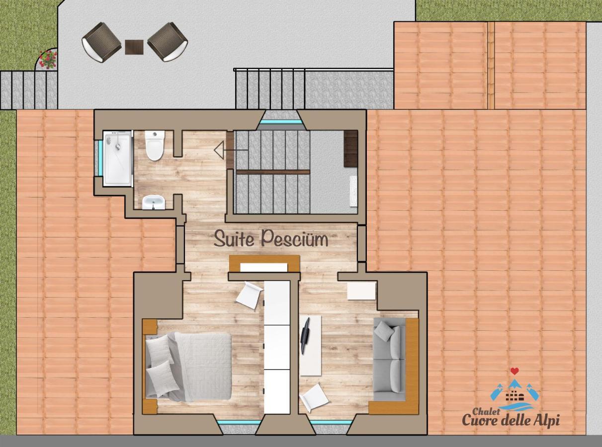 Chalet Cuore Delle Alpi أيرولو المظهر الخارجي الصورة